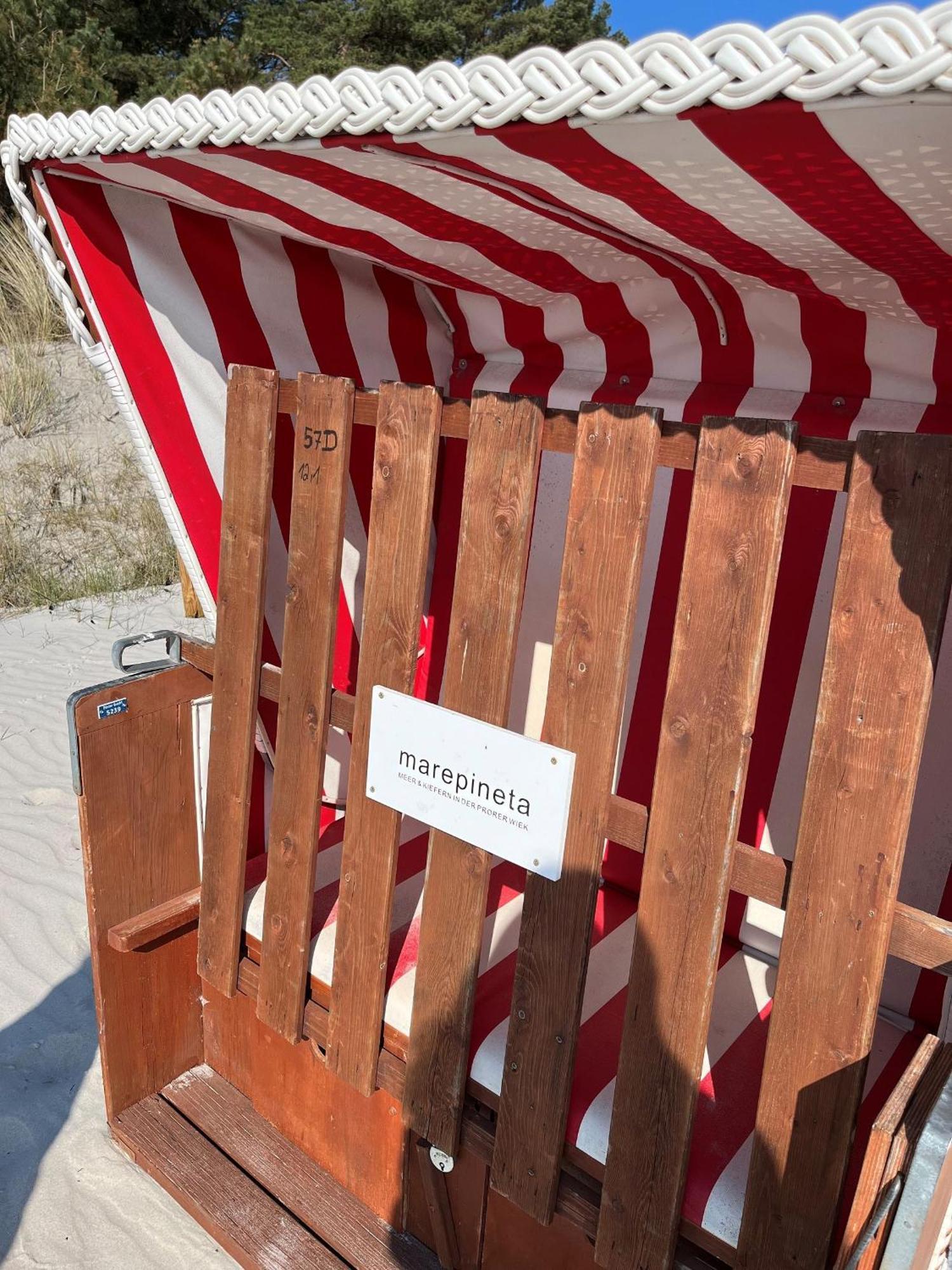 Ferienwohnung Marepineta Im Haus Zudar Prora Binz Extérieur photo